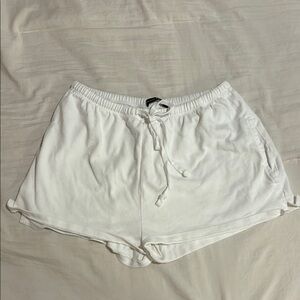 Brandy Melville linen Shorts with Elastic Waistband